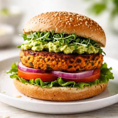 Sweet potato burger