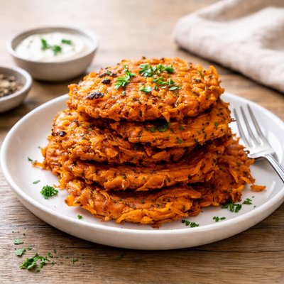 Sweet potato hash brown