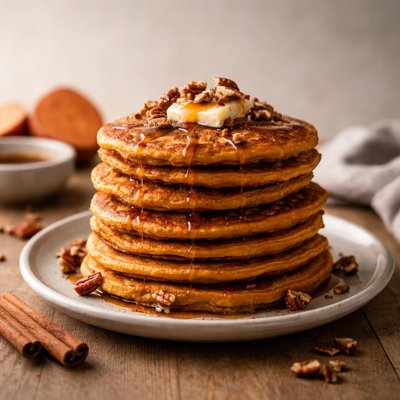 Sweet potato pancakes