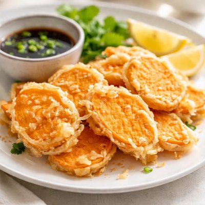 Sweet potato tempura
