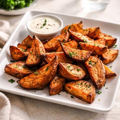 Sweet potatoes air fried