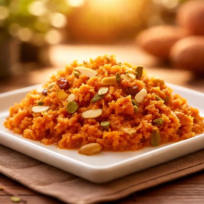 Sweet potatoes halwa