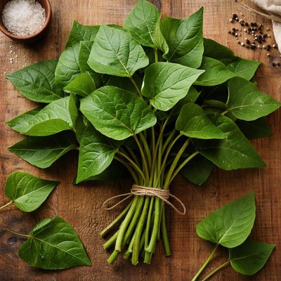 Sweet potatoes leaves