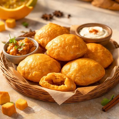 Puré de calabaza dulce