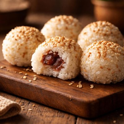 Sweet rice balls
