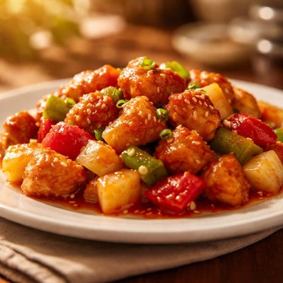 Sweet sour chicken