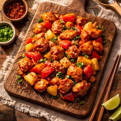 Sweet sour vinegar chicken