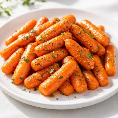 Sweet whole baby carrots