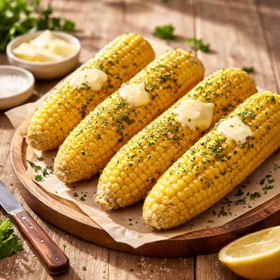 Sweetcorn and butter