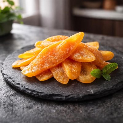 Sweeten dried mango