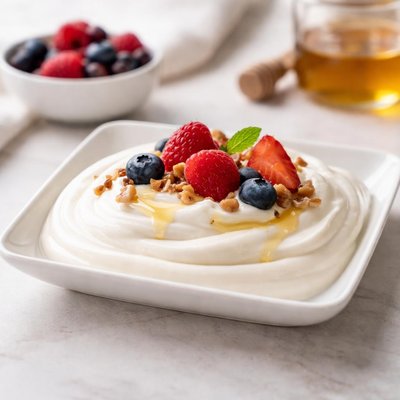 Sweetened greek yoghurt