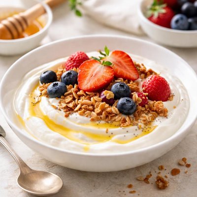Sweetened greek yogurt