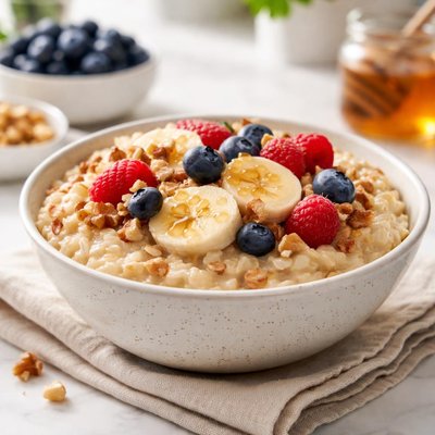 Sweetened oatmeal