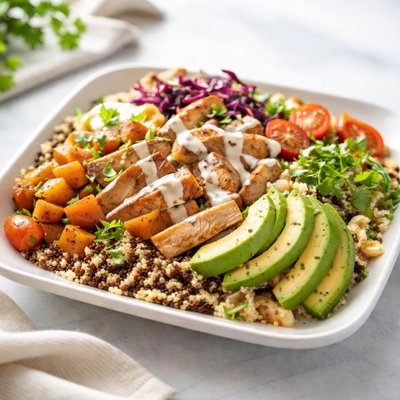 Sweetgreen chicken avocado ranch warm bowl