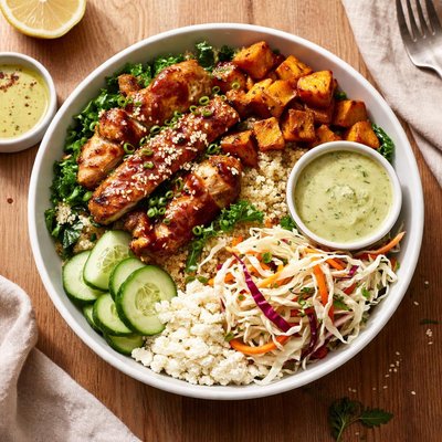 Sweetgreen hot honey chicken bowl
