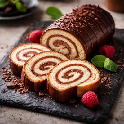 Swiss cake roll