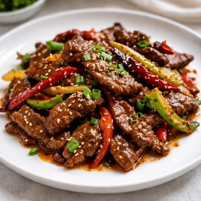 Szechuan beef