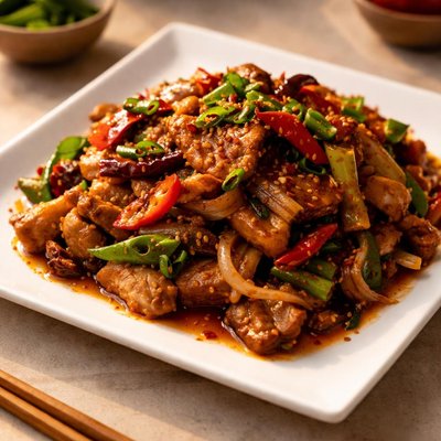 Szechuan pork