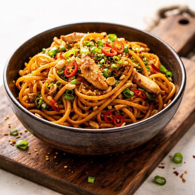 Szechuan spicy noodles