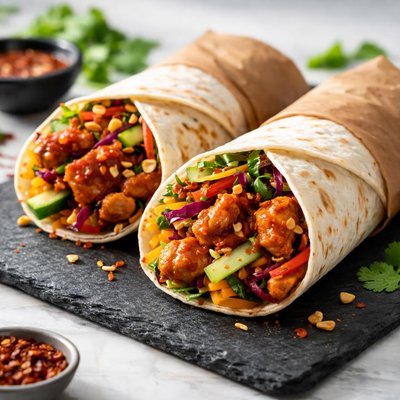 Szechuan wrap