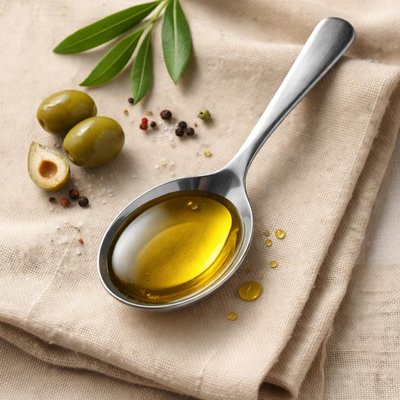 Cucharada de aceite de oliva