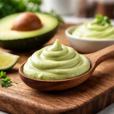 Esslöffel Avocado-Mayonnaise