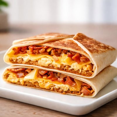 Taco bell bacon am crunch wrap