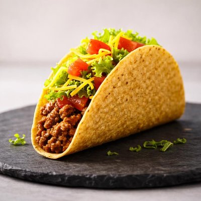 Taco bell beef taco