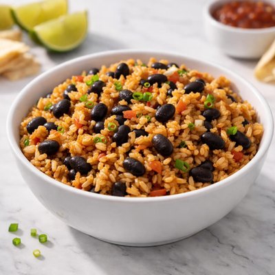 Taco bell black beans and rice