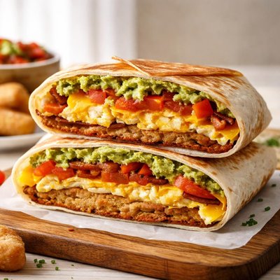 Taco Bell Desayuno Cali Crunchwrap