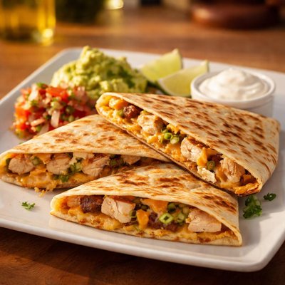 Tac Bell Cantina Chicken Quesadilla