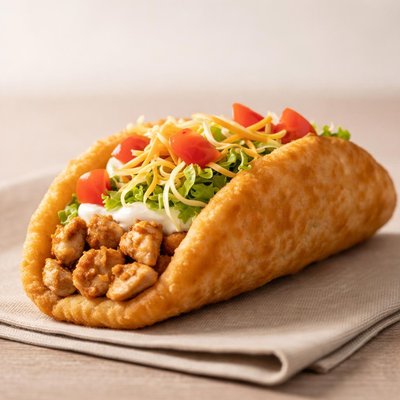 塔可钟鸡肉查鲁帕