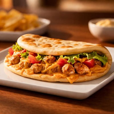 Taco bell chicken chipotle flatbread
