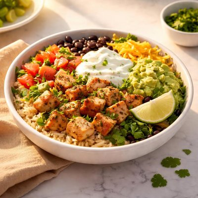 Taco bell chicken power bowl