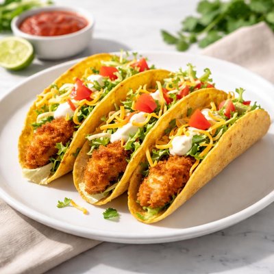 Taco bell crunchy chicken tacos