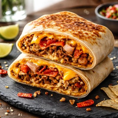 Taco bell grilled cheese buritto