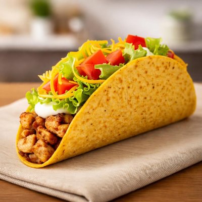 Taco bell hard chicken taco supreme