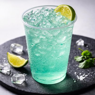 Taco bell meduim zero sugar mountain dew baja blast