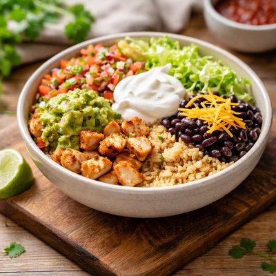 Taco bell protein bowl