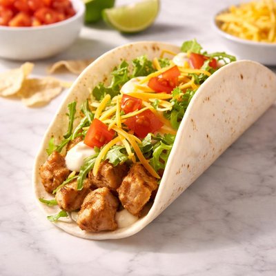 Taco bell soft chicken taco