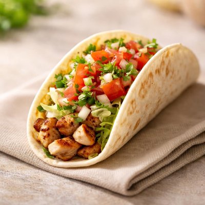 Taco bell soft chicken taco fresco