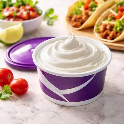 Taco bell sour cream