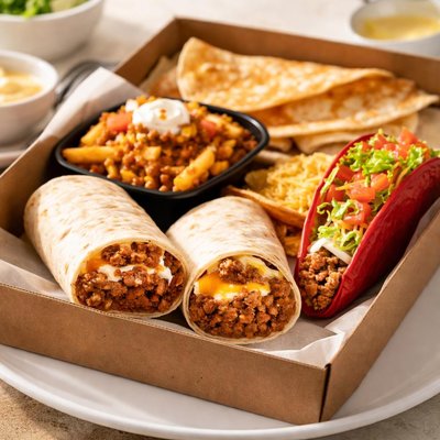 Taco bells luxe craving box