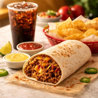 Taco casa combo buritto