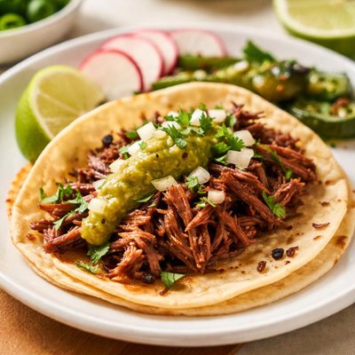 Taco de barbacoa