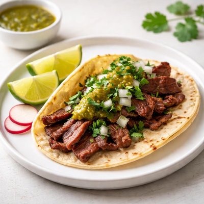 Taco de cecina
