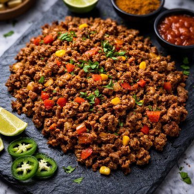 Taco hamburger meat