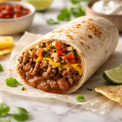 Taco john bean burrito