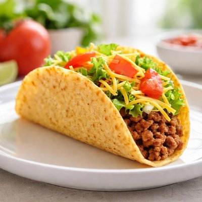 Taco johns beef taco