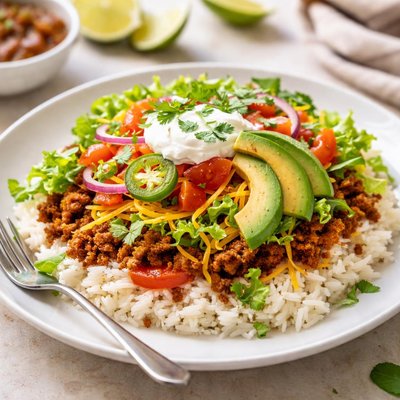 Taco rice